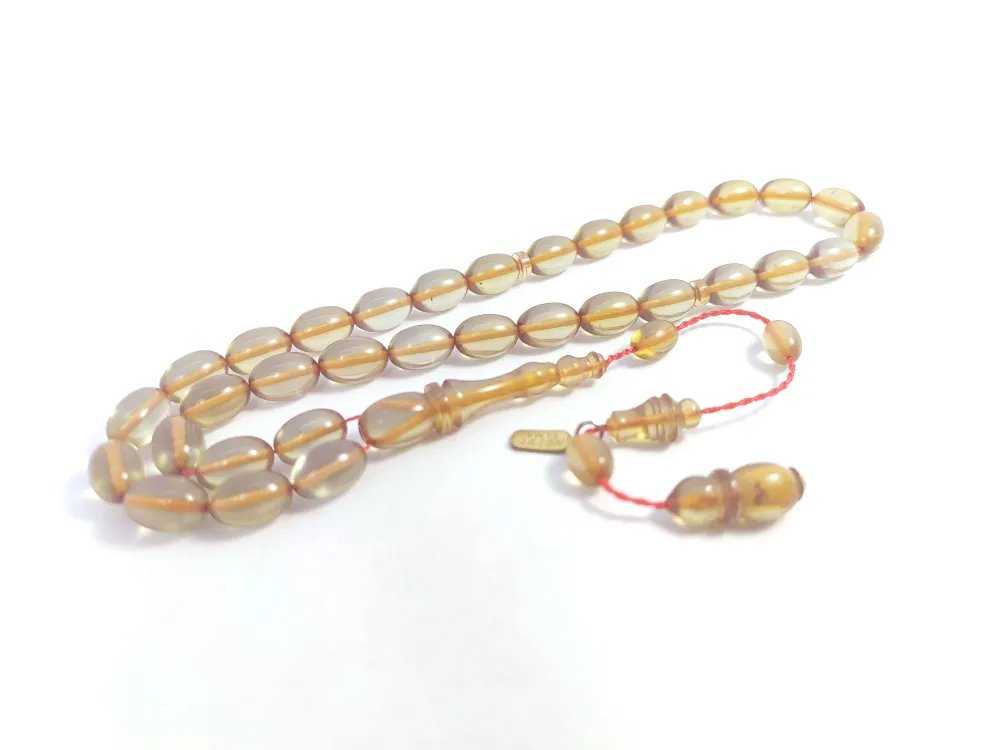 Mesut Elma Usta Eseri̇ 0.6 Deli̇m Çi̇ft Ci̇lalı Eski̇ Alman Sıkma Kehri̇bar