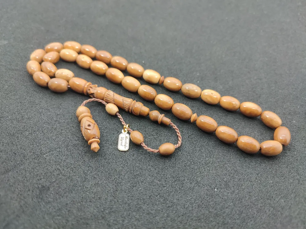 Mustafa Uysal Usta Eseri̇ İmame Hi̇tame Kalem Oyma  Naturel Kuka