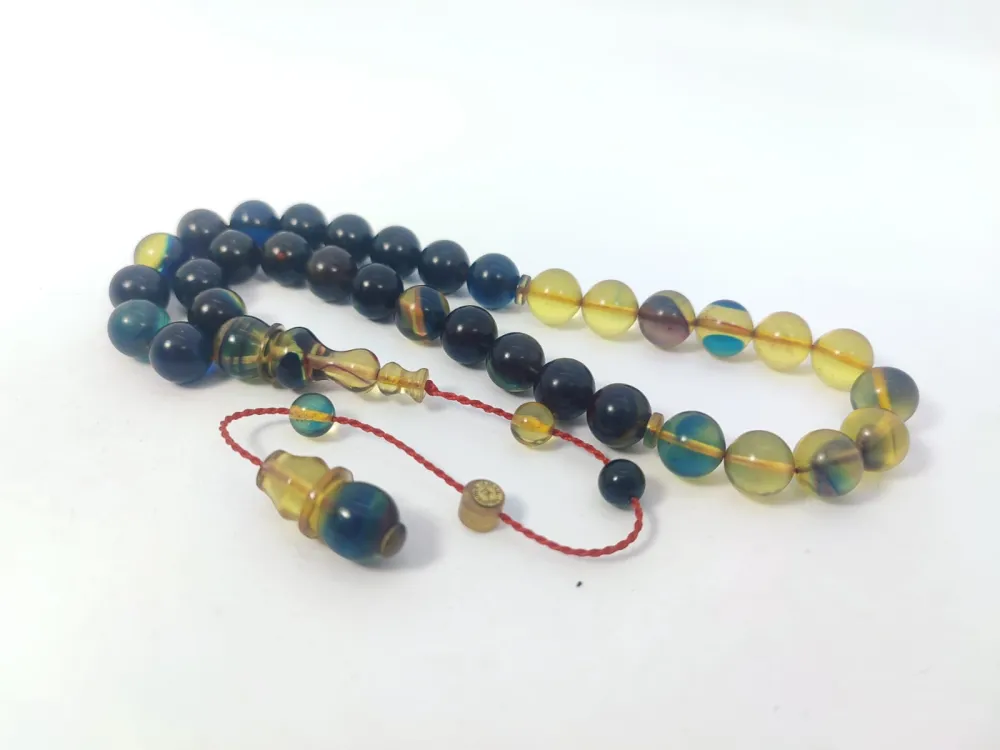 İsmai̇l Karasapan Usta Eseri̇ 0.6 Deli̇m  Kuru Torna 3 Kat Ci̇lalı Objeden Katali̇n küçük resim 3