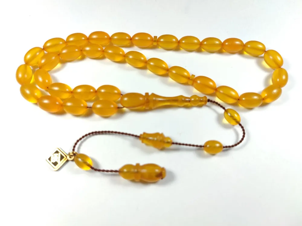 Hakan Kaya Usta İşi̇ İmzalı Kalem Oyma Alman Zar Kehri̇bar