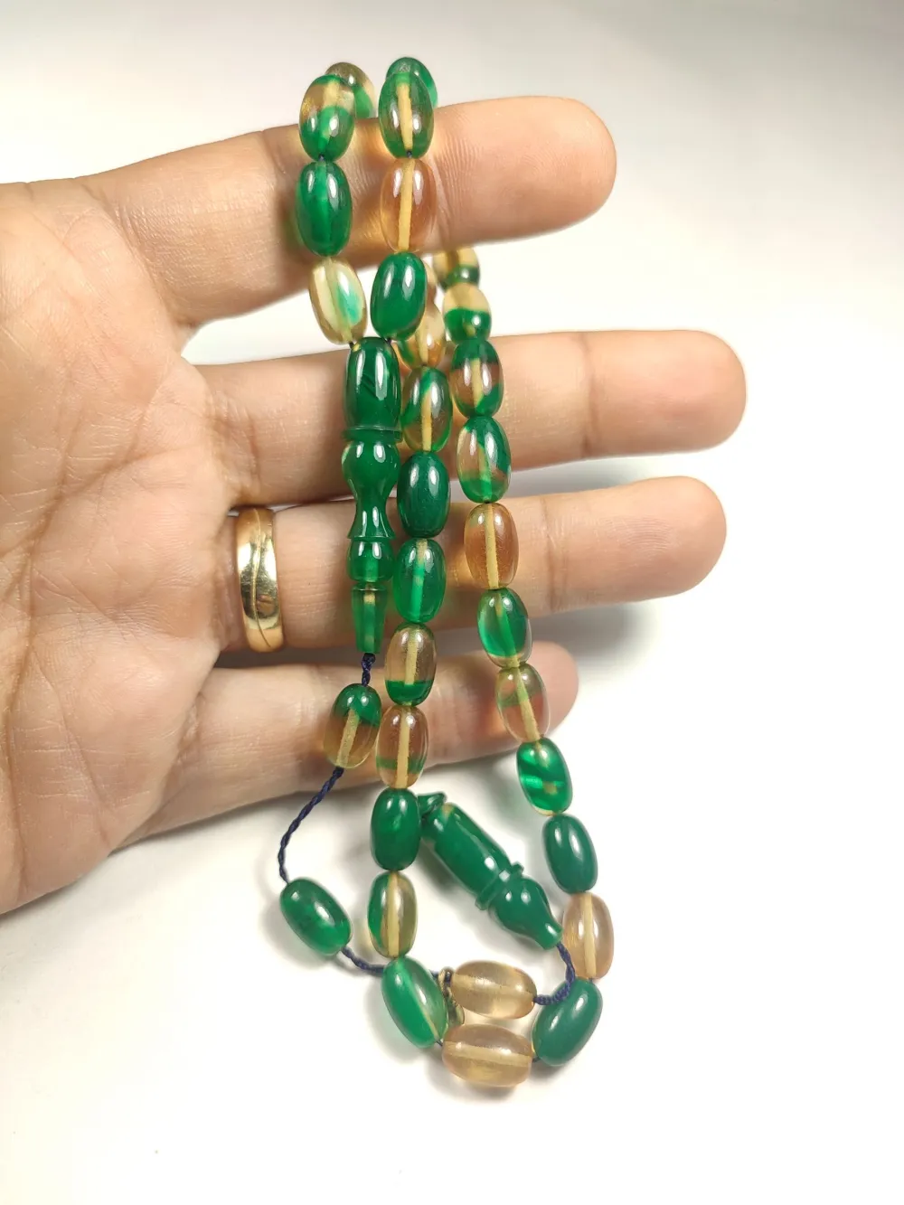 Erkan Çubukçu Usta İşi̇ İmzalı Mühürlü Ateş-İ Kehri̇bar küçük resim 5