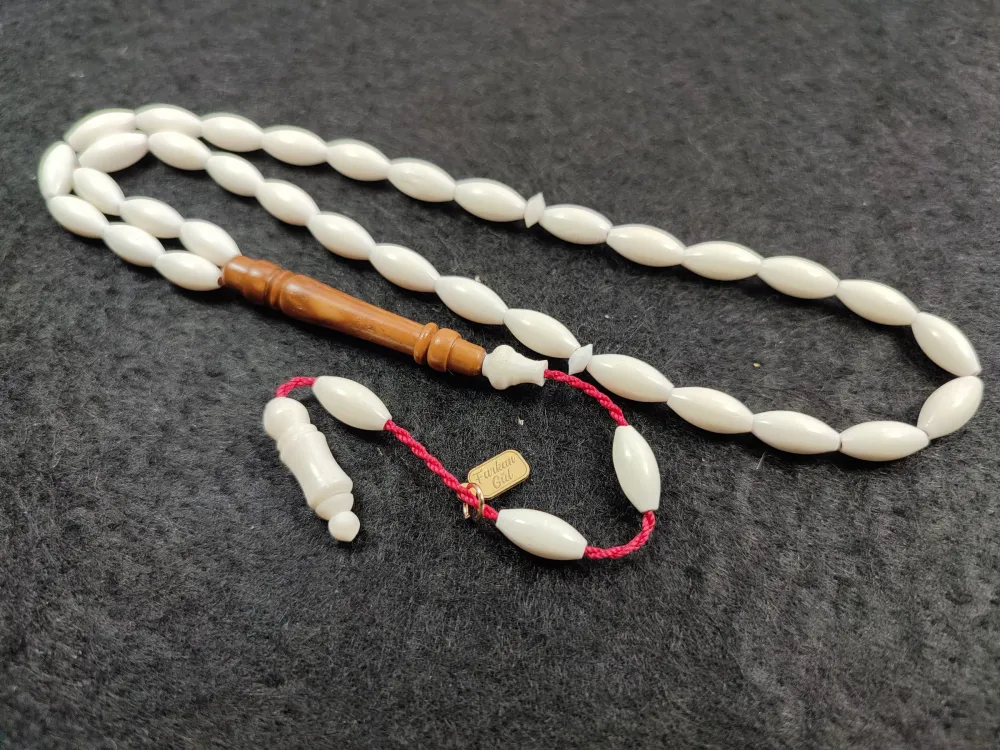 Furkan Gül Usta İşi̇ İmzalı Çi̇ft Zımpara Çi̇ft Ci̇la Deve Kemi̇ği̇ küçük resim 2