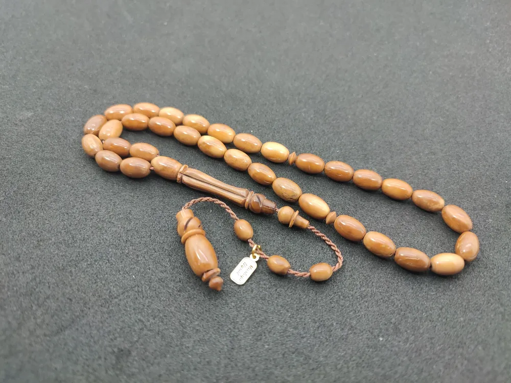 Mustafa Uysal Usta Eseri̇ İmame Hi̇tame Kalem Oyma  Naturel Kuka