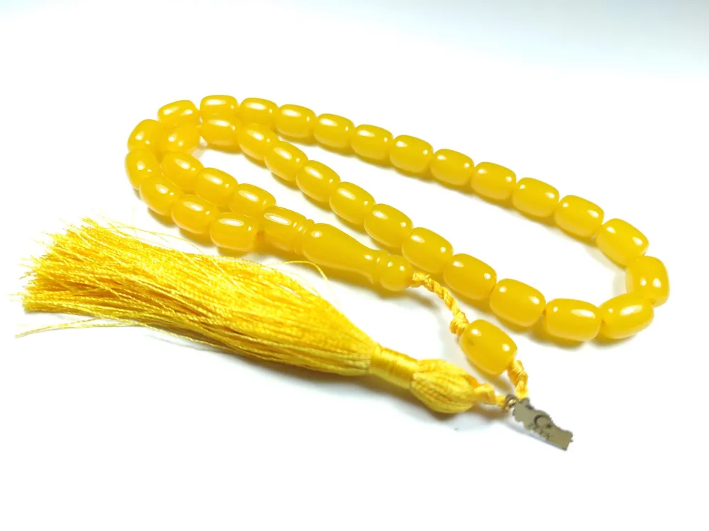 Ebu Zeyn Usta İşi̇ İmzalı Mühürlü Sıkma Kehri̇bar küçük resim 3