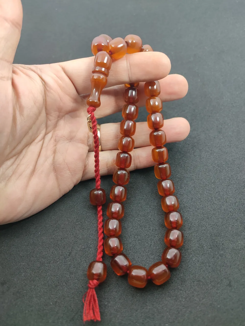 Osama Omari̇ İmzalı Eski̇ Usul Havşalı Horoz İmame 50 Yaşında Alman Faturan küçük resim 5