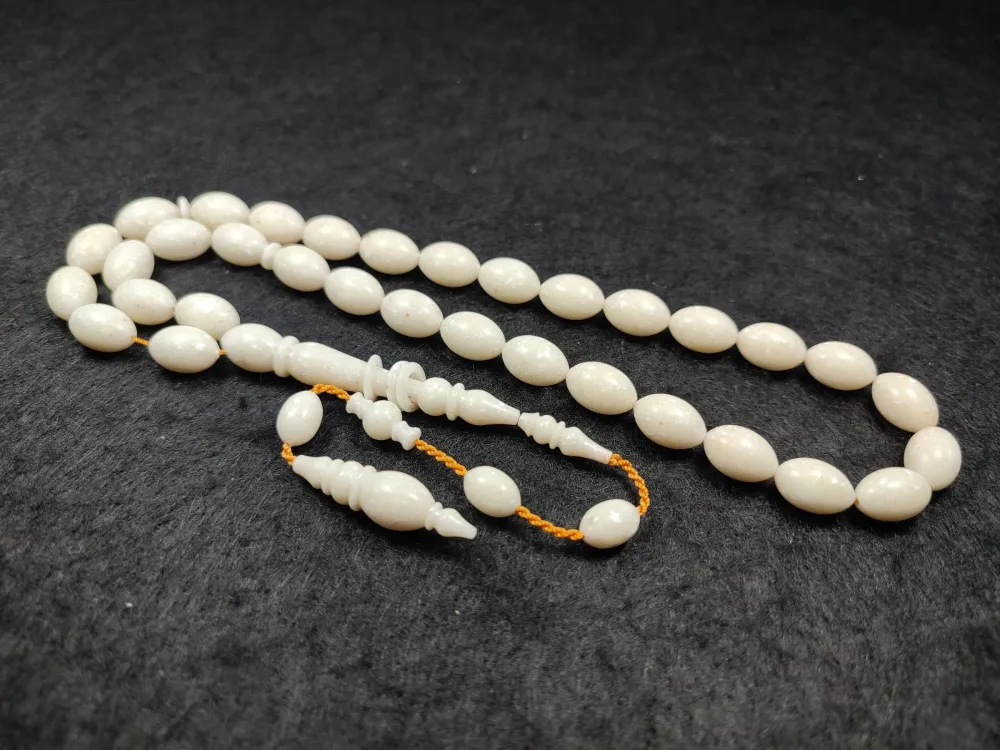 Yusuf Erden Usta İşi̇ İmzalı Halkalı İmame Cori̇an Mermer küçük resim 2