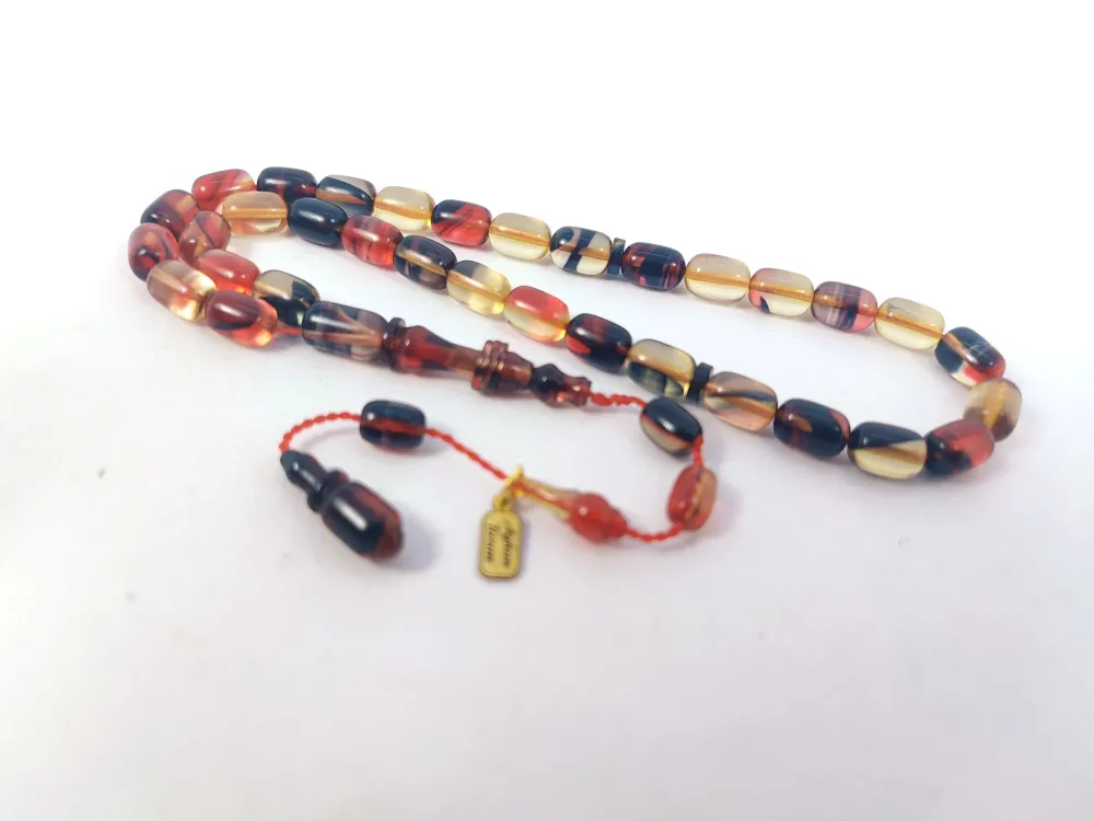 Ayhan Turan Usta Eseri̇ 0.6 Mm Deli̇m Halkalı İmame Tam El Boy Ateş-İ Kehri̇bar