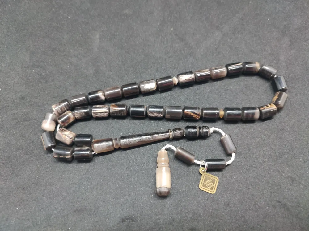 İskeçeli̇ Cemi̇l Usta Eseri̇ Mevlevi̇ Model El Boy Bufalo Boynuzu