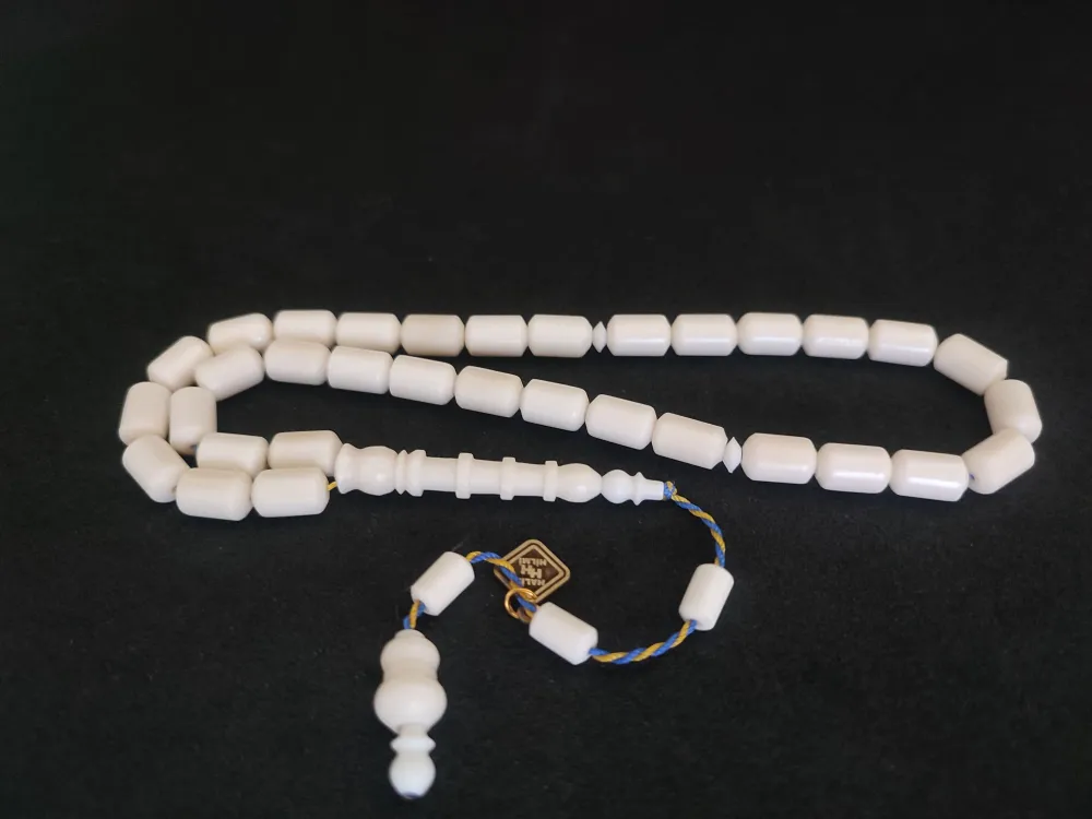 İskeçeli̇ Cemi̇l Usta Eseri̇ Mi̇nare Model Natural  Deve Kemi̇ği̇ küçük resim 3