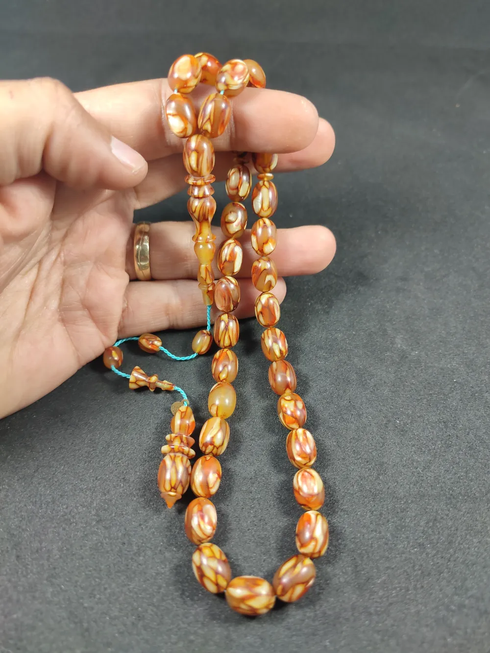 Başka Yerde Yok!!! Dalgıç Usta Eseri̇ Nadi̇r Renk  Fransız Galali̇t küçük resim 5