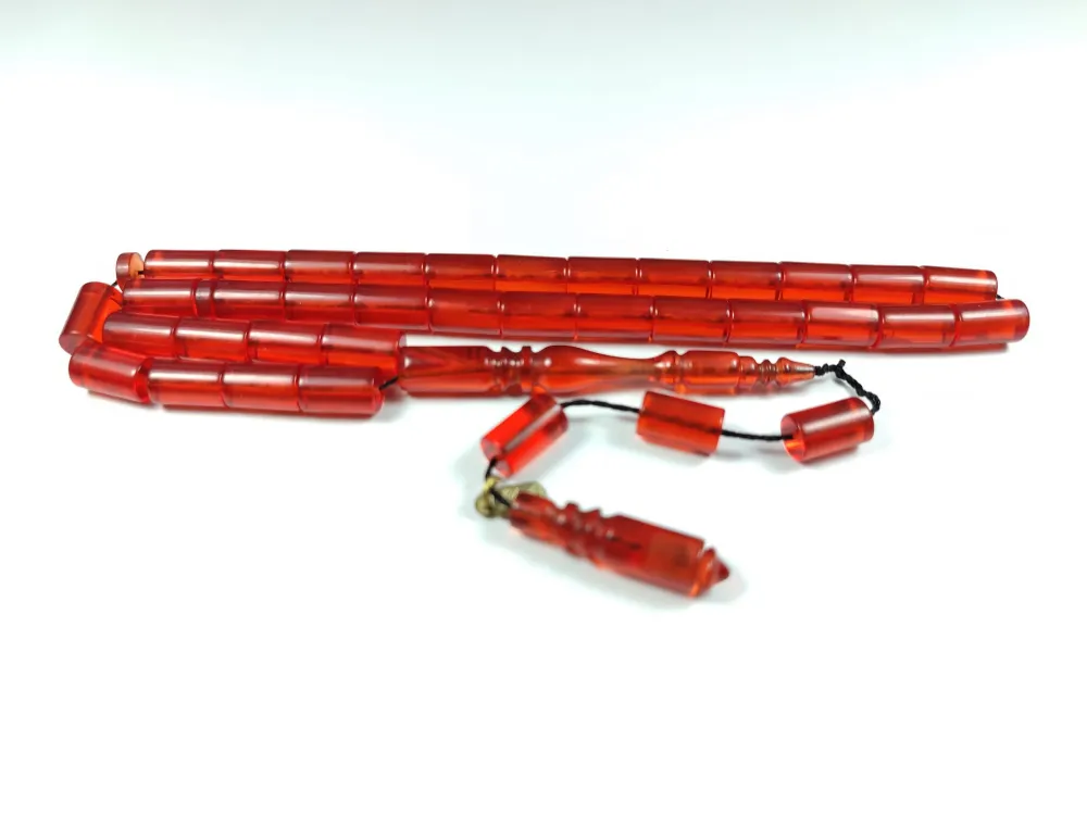 Mehmet Mercan Usta İşi̇ İmzalı Mühürlü Zar Kehri̇bar küçük resim 3