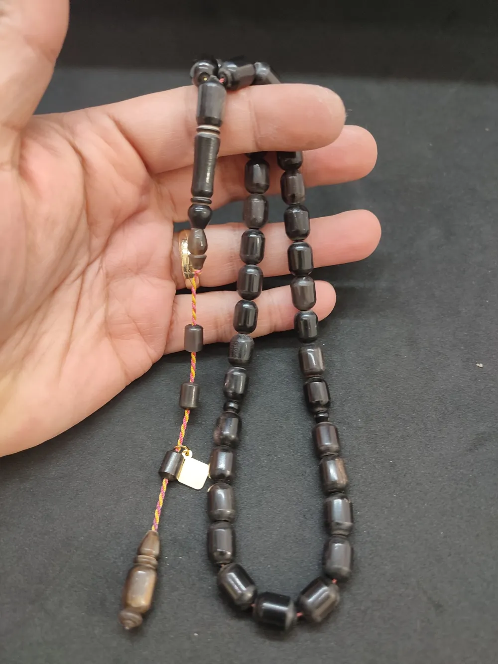 İskeçeli̇ Cemi̇l Usta Eseri̇ Naturel  Bufalo Boynuzu küçük resim 4