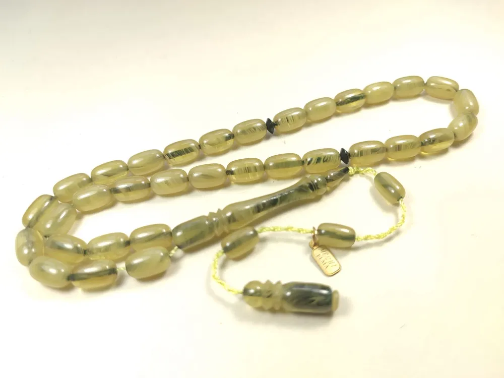 Mesut Elma Usta Eseri̇ İmzalı Kondüsyon Hari̇kası Sıkma Kehri̇bar küçük resim 2