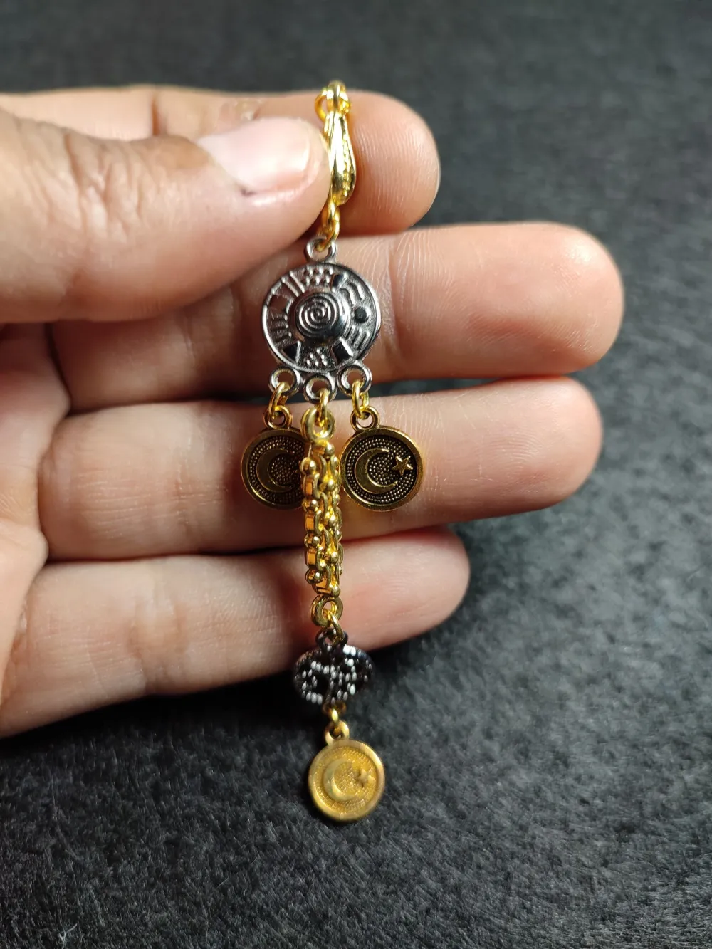 Alman Gümüş Tesbi̇h Püskülü küçük resim 2