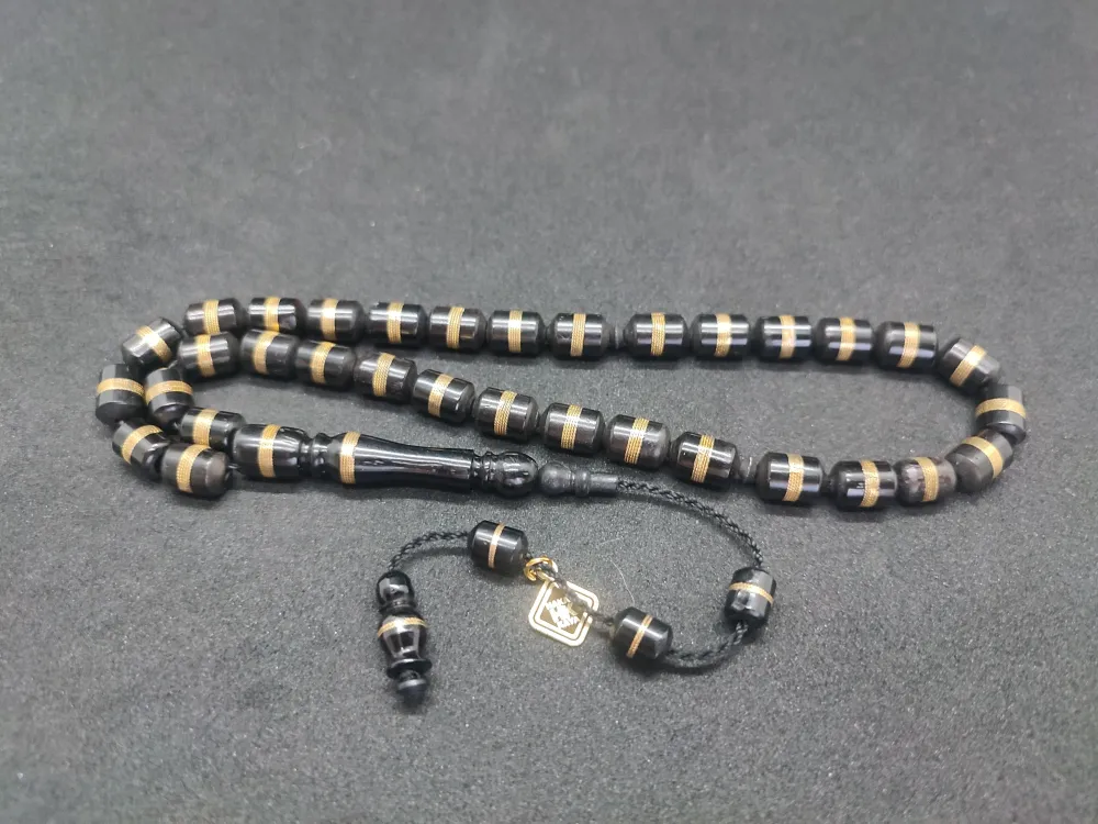 Hakan Kaya Usta Eseri̇ Gümüş Sarmal İnci̇ Si̇yahı Kuka küçük resim 2