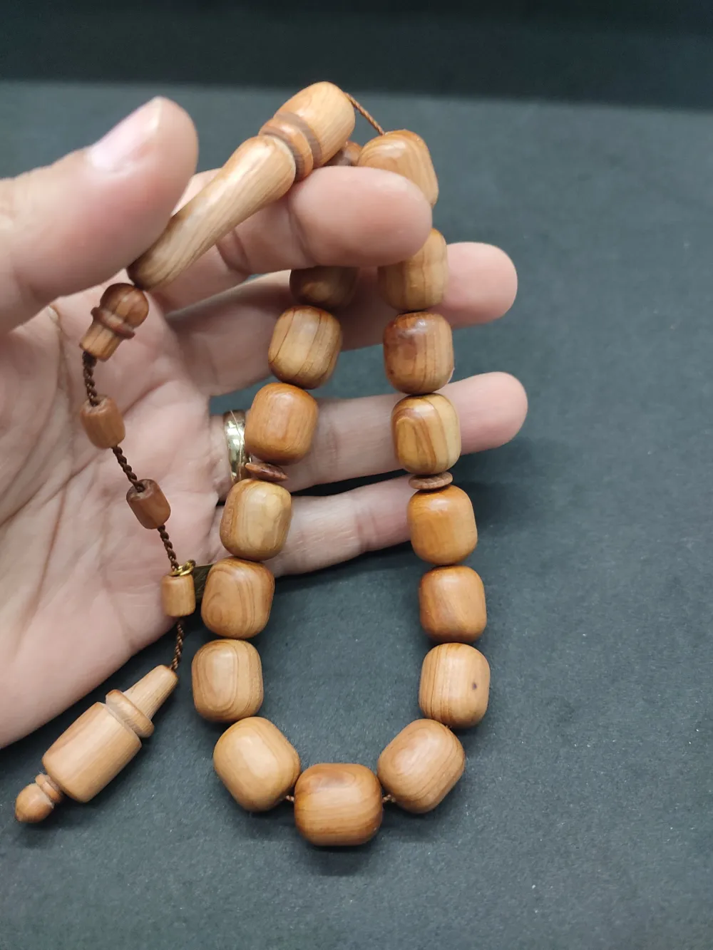 Hali̇l Hi̇lmi̇ Usta Eseri̇ Kolleksi̇yonluk Yerli̇ Ağaç Grubu Kokulu Maskot Ardıç küçük resim 5