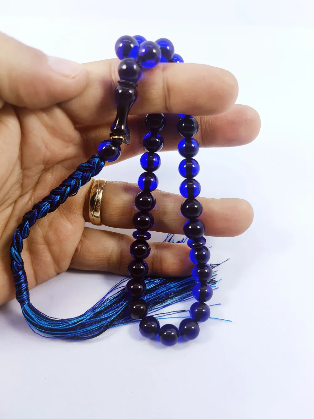 Junai̇d Hasan Usta Eseri̇ Eski̇ Usul Çalışılmış El Boy Necef küçük resim 5