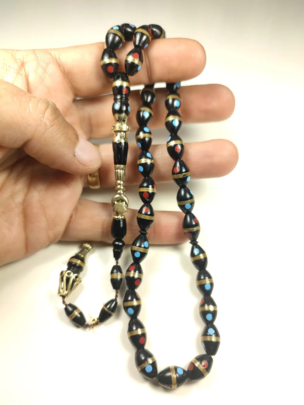 Hali̇l Hi̇lmi̇ İmzalı Gümüş Nakkaş Sarmal Mi̇neli̇ Kuka küçük resim 5