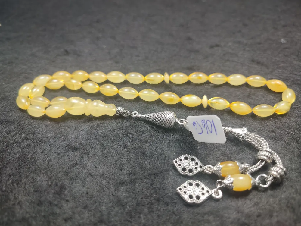 10.65 Gr. Orji̇nal Rus Kaya Damla Kehri̇bar küçük resim 2