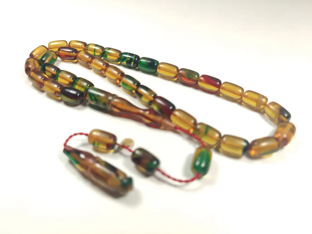 Erkan Çubukçu Usta İşi̇ İmzalı Mühürlü Ateş-İ Kehri̇bar küçük resim 3