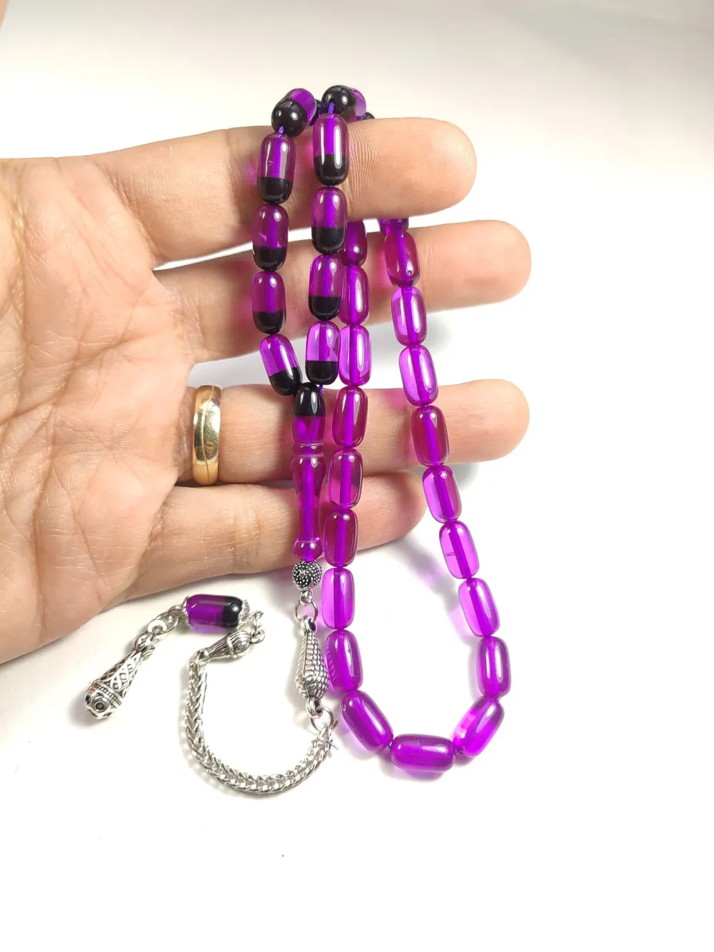 Gümüş Kaplama Püsküllü Eczacı Murat Atölyesi̇ne Ai̇t Aykırı Renk Uçak Camı küçük resim 4