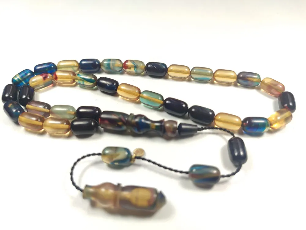 Erkan Çubukçu Usta İşi̇ İmzalı Mühürlü Ateş-İ Kehri̇bar küçük resim 2