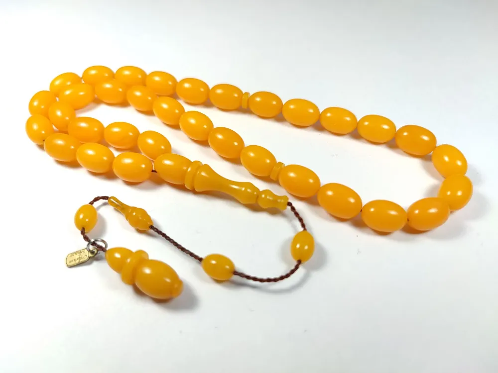 Ayhan Turan Usta İşi̇ İmzalı  Sıkma Kehri̇bar küçük resim 2