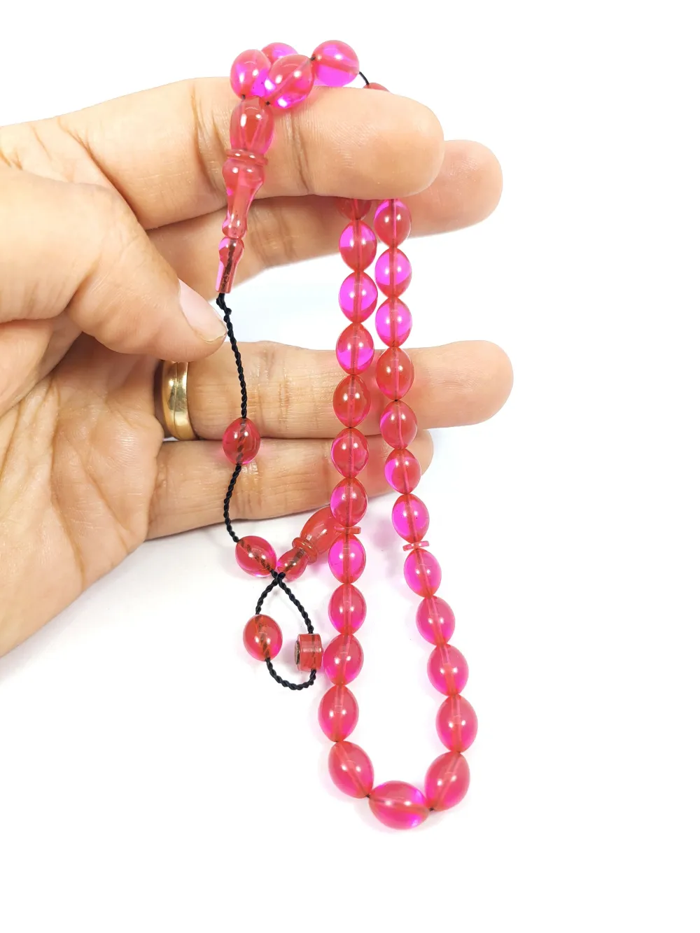 Hi̇kmet Al Sai̇d Usta Eseri̇ İspi̇rto Rengi̇ El Boy Ateş-İ Kehri̇bar küçük resim 5