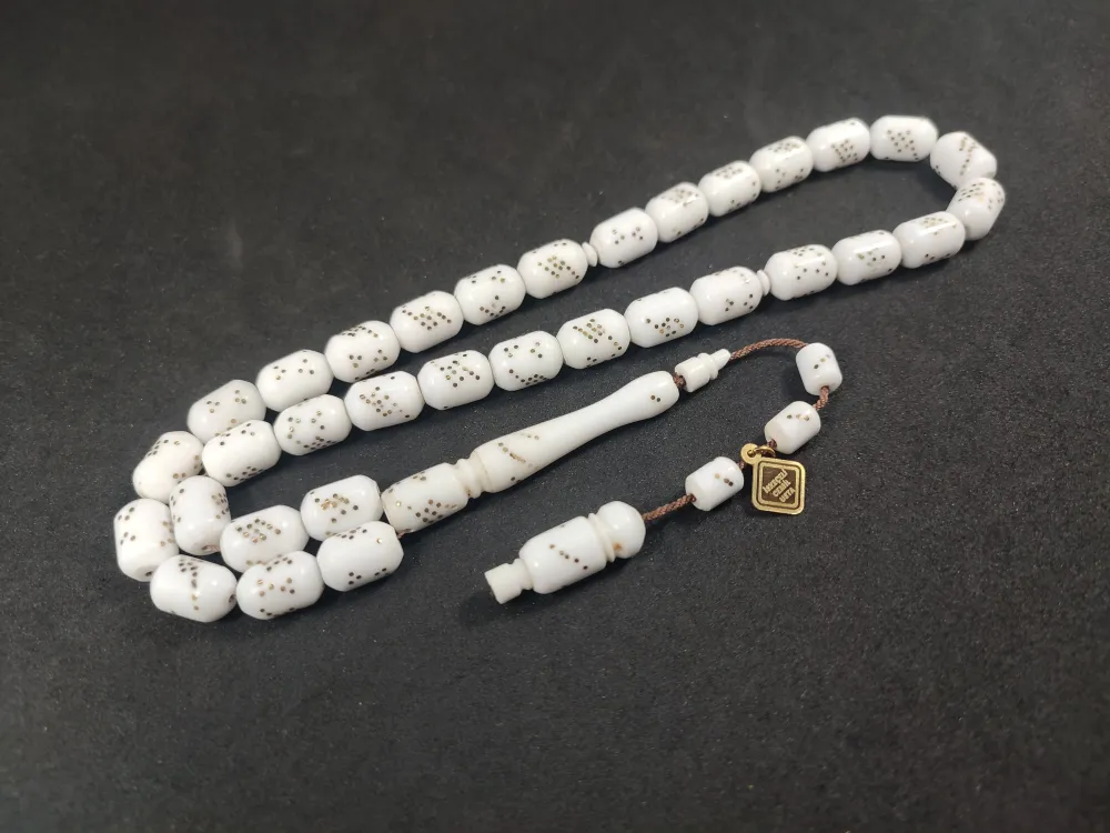 İskeçeli̇ Cemi̇l Usta Bronz Çakımlı Naturel Deve Kemi̇ği̇ küçük resim 3