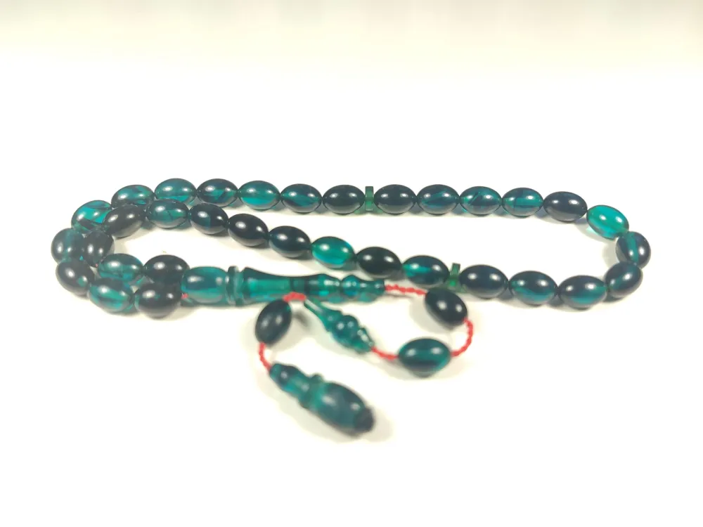 Abdullah Başkale Usta Eseri̇ Bi̇lek Boy Çi̇ft Zımpara Çi̇ft Ci̇la Sıkma Kehri̇bar küçük resim 2