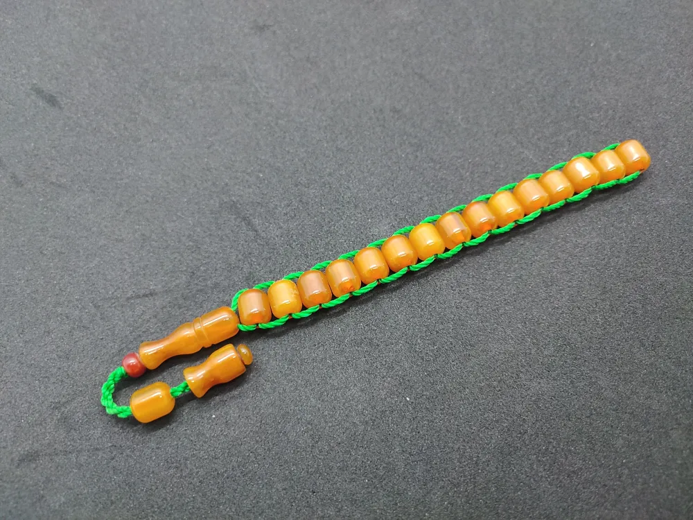 Şevket Alkan Usta Eseri̇ Zaza Model Sıkma Kehri̇bar küçük resim 2