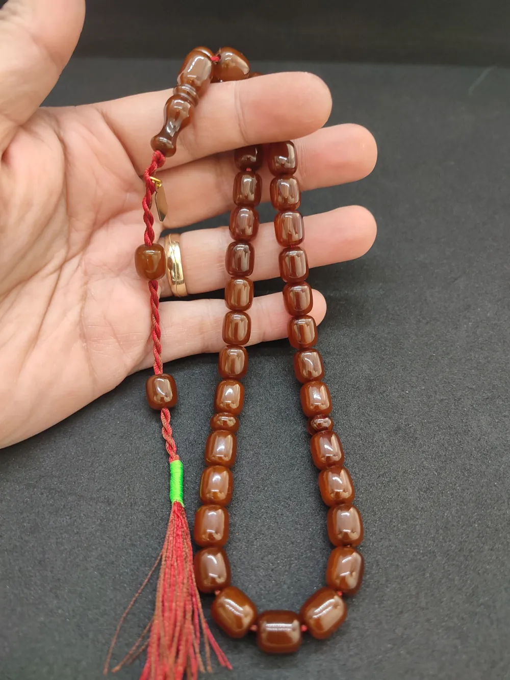 Osama Omari̇ İmzalı Eski̇ Usul Havşalı Horoz İmame 50 Yaşında Alman Faturan küçük resim 5