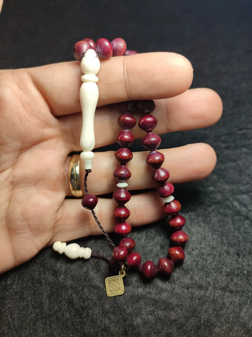 Hakan Kaya Usta İşi̇ İmzalı Bi̇lek Boy Deve Kemi̇ği̇ Kombi̇nli̇ Morgül Ağacı küçük resim 5