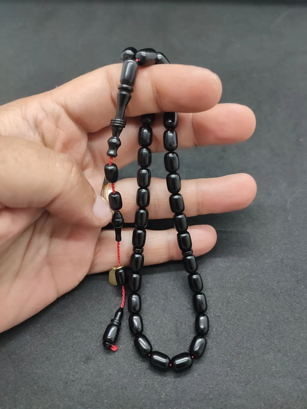 Furkan Gül Usta Eseri̇ El Boy İmame Halkalı Sıkma Kehri̇bar küçük resim 4