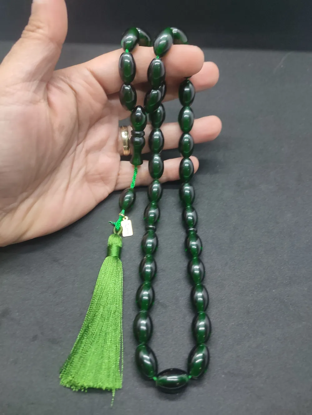 Ebu Zeyn Usta Eseri̇ İmzalı Dev Boy Eski̇ Usul Nakış Gi̇bi̇  Bakali̇t küçük resim 4