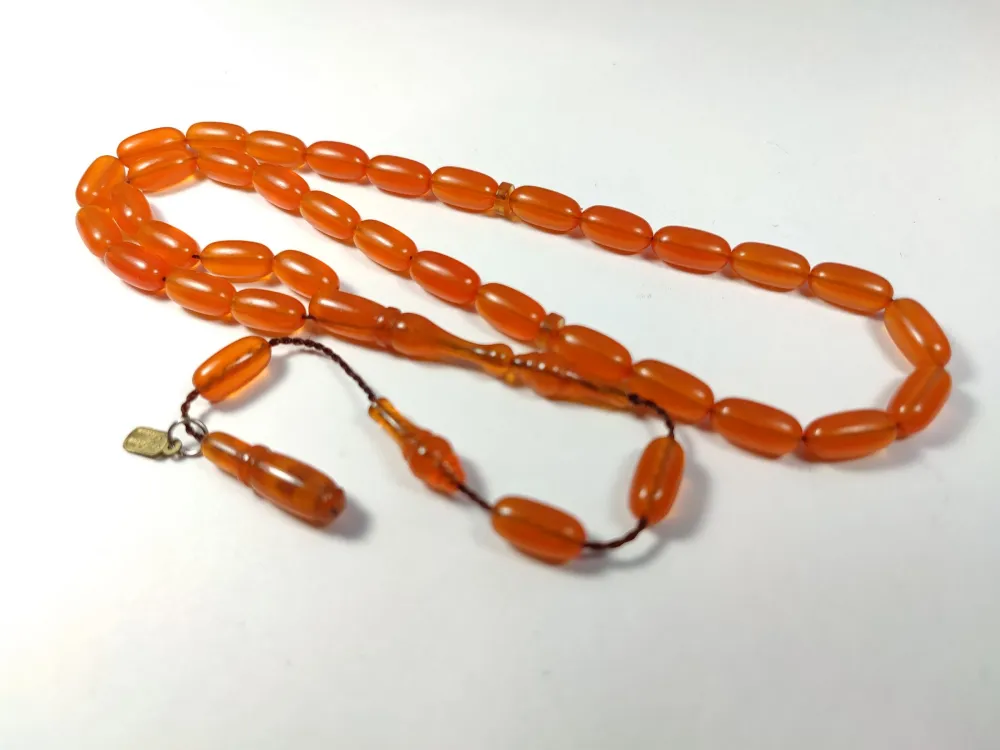 Ayhan Turan Usta İşi̇ İmzalı 0.6 Mi̇li̇m Şeffaf Deli̇m Alman Zar  Kehri̇bar