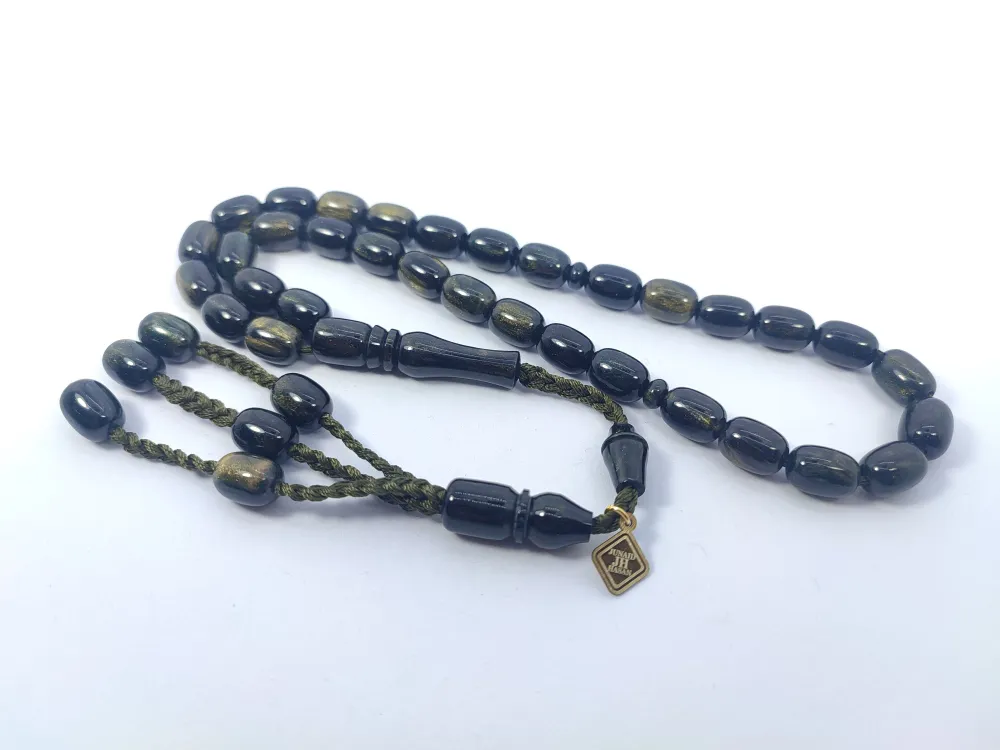 Junai̇d Hasan Usta İmzalı 12 Kat İpe Di̇zi̇lmi̇ş Eski̇ Usul Osmanlı Benzetme küçük resim 3