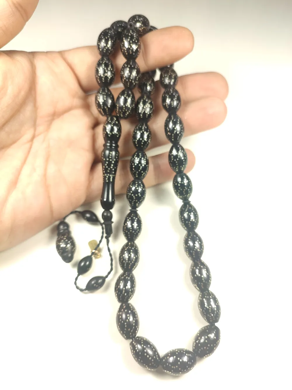 Hali̇l Hi̇lmi̇  İmzalı 925 Ayar Gümüş Çakımlı  İri̇ Boy Kuka küçük resim 4