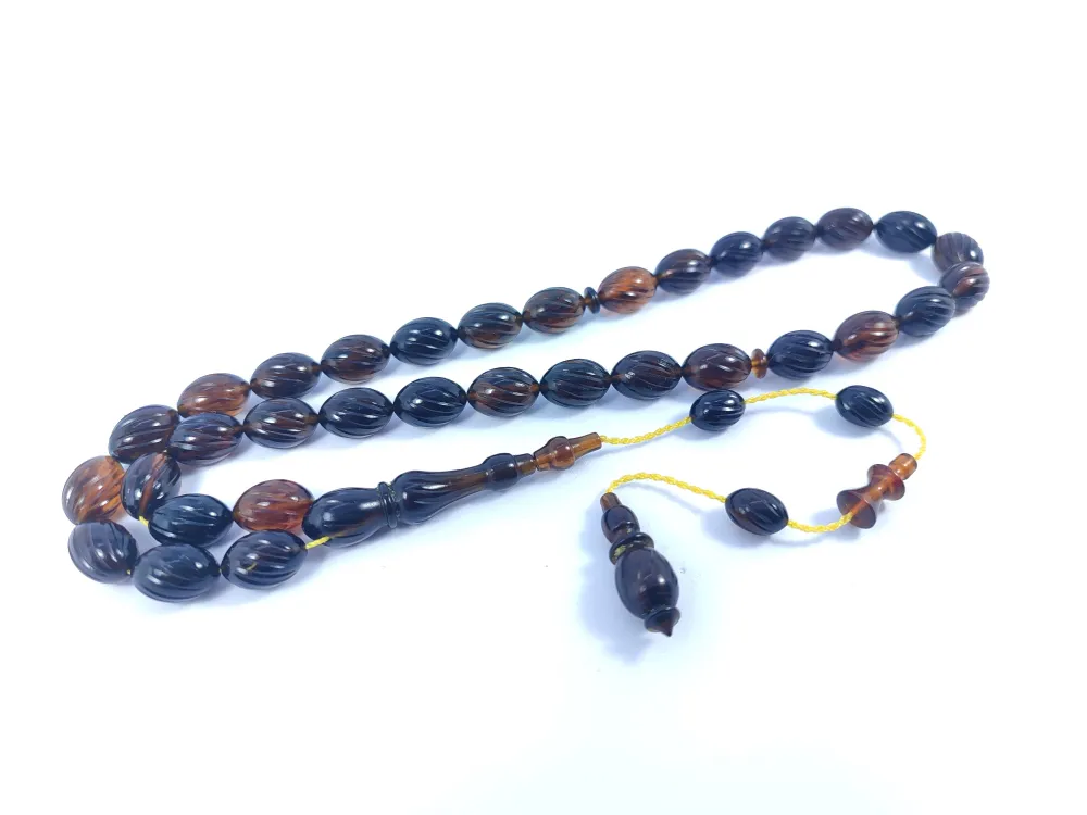 Efsane Usta Muhammed Erden Vıp Seri̇si̇ Kalem Oyma Sıkma Kehri̇bar