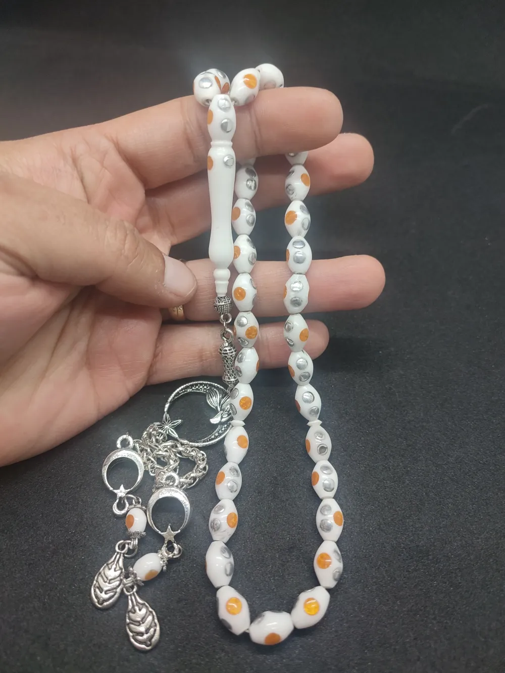 İskeçeli̇ Cemi̇l Usta Eseri̇ İşlemeli̇ Naturel Deve Kemi̇ği̇ küçük resim 4