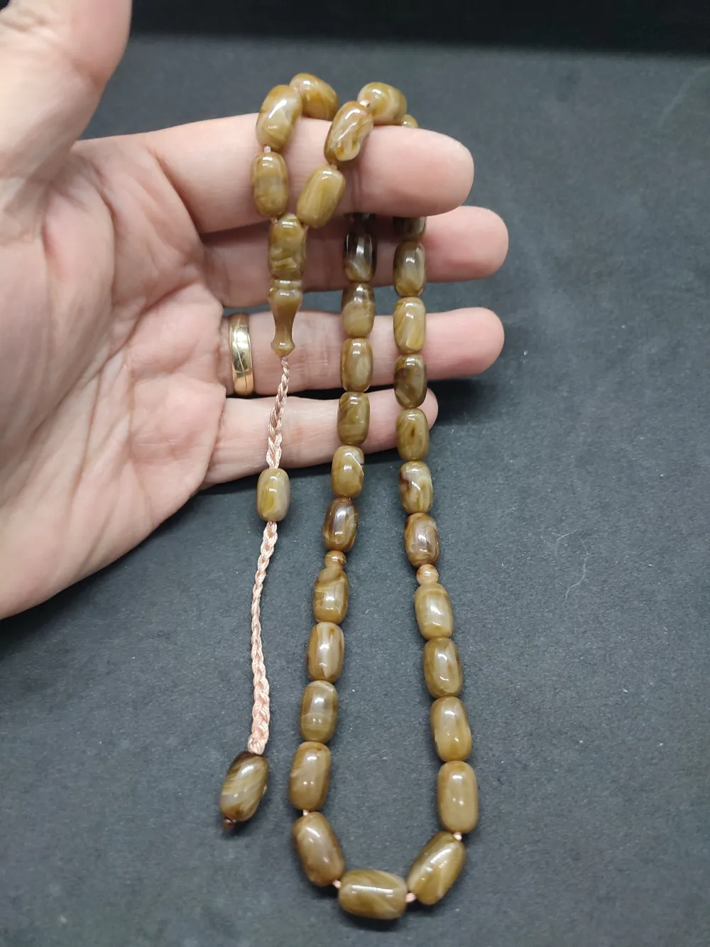 İsa Balkaya Usta Eseri̇  Eski̇ Usul Kat Kat İpe Di̇zi̇li̇ Eski̇ Objeden Katali̇n küçük resim 4