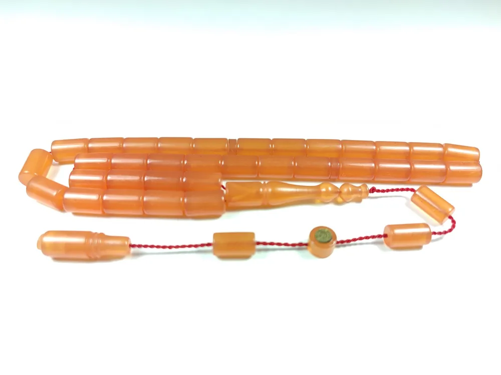 Mehmet Sancaktar Usta İşi̇ İmzalı Mühürlü  Zar Kehri̇bar küçük resim 3