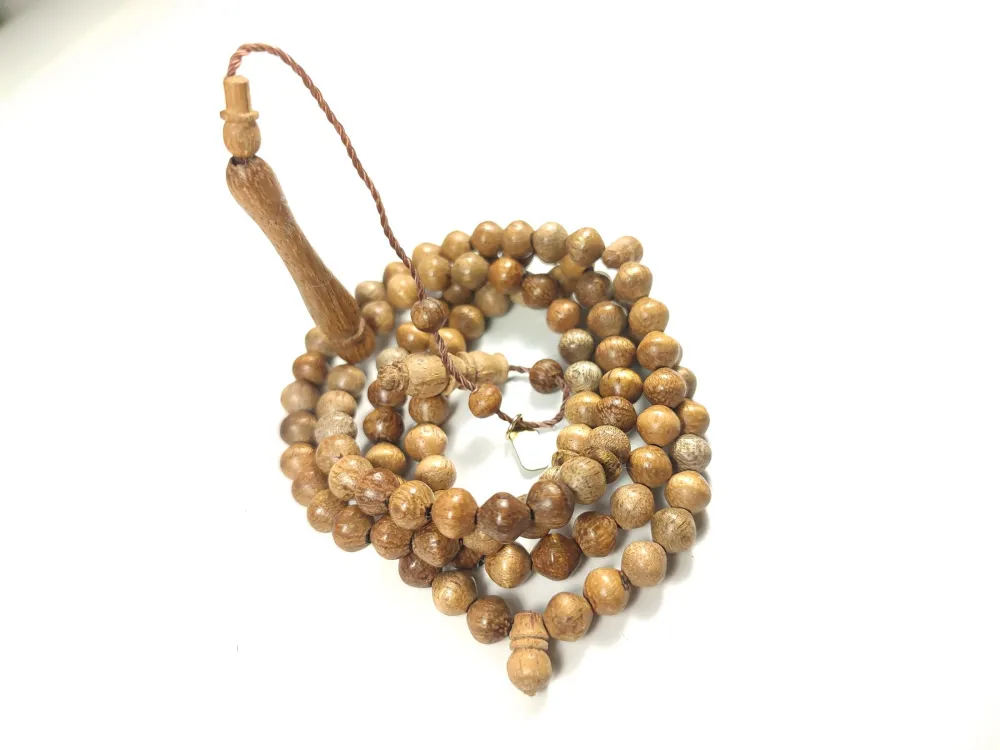 Hali̇l Hi̇lmi̇ Usta İmzalı Mühürlü Kay Tule Namaz Tesbi̇hi̇ küçük resim 2