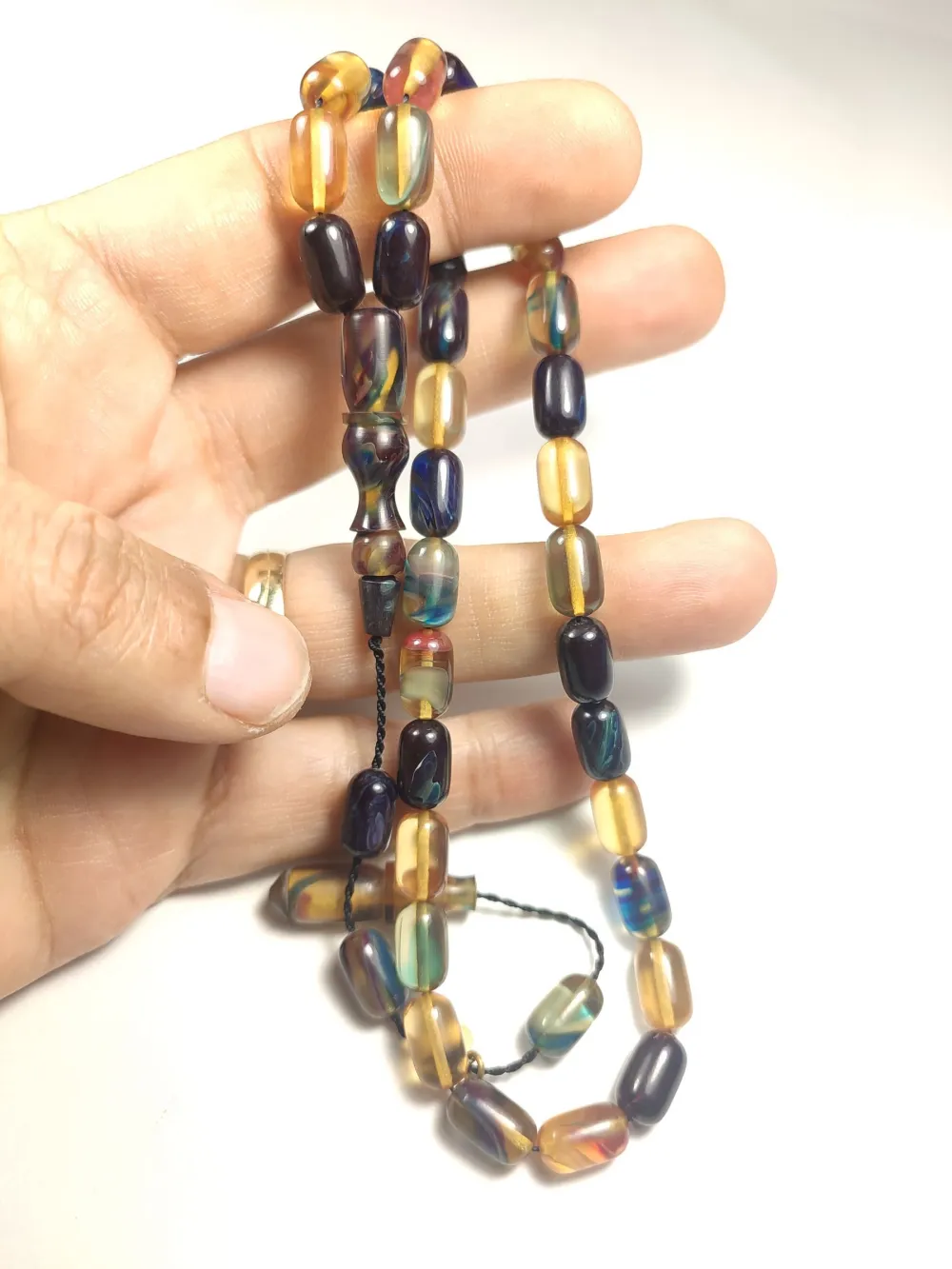 Erkan Çubukçu Usta İşi̇ İmzalı Mühürlü Ateş-İ Kehri̇bar küçük resim 5