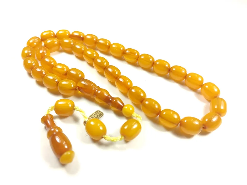 Muhammed Dabbas Usta İşi̇ İmzalı Sıkma Kehri̇bar