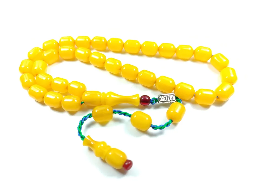 Mahmud Zeyzun Usta İşi̇ İmzalı (İmzası Gümüştür) Sıkma Kehri̇bar küçük resim 2