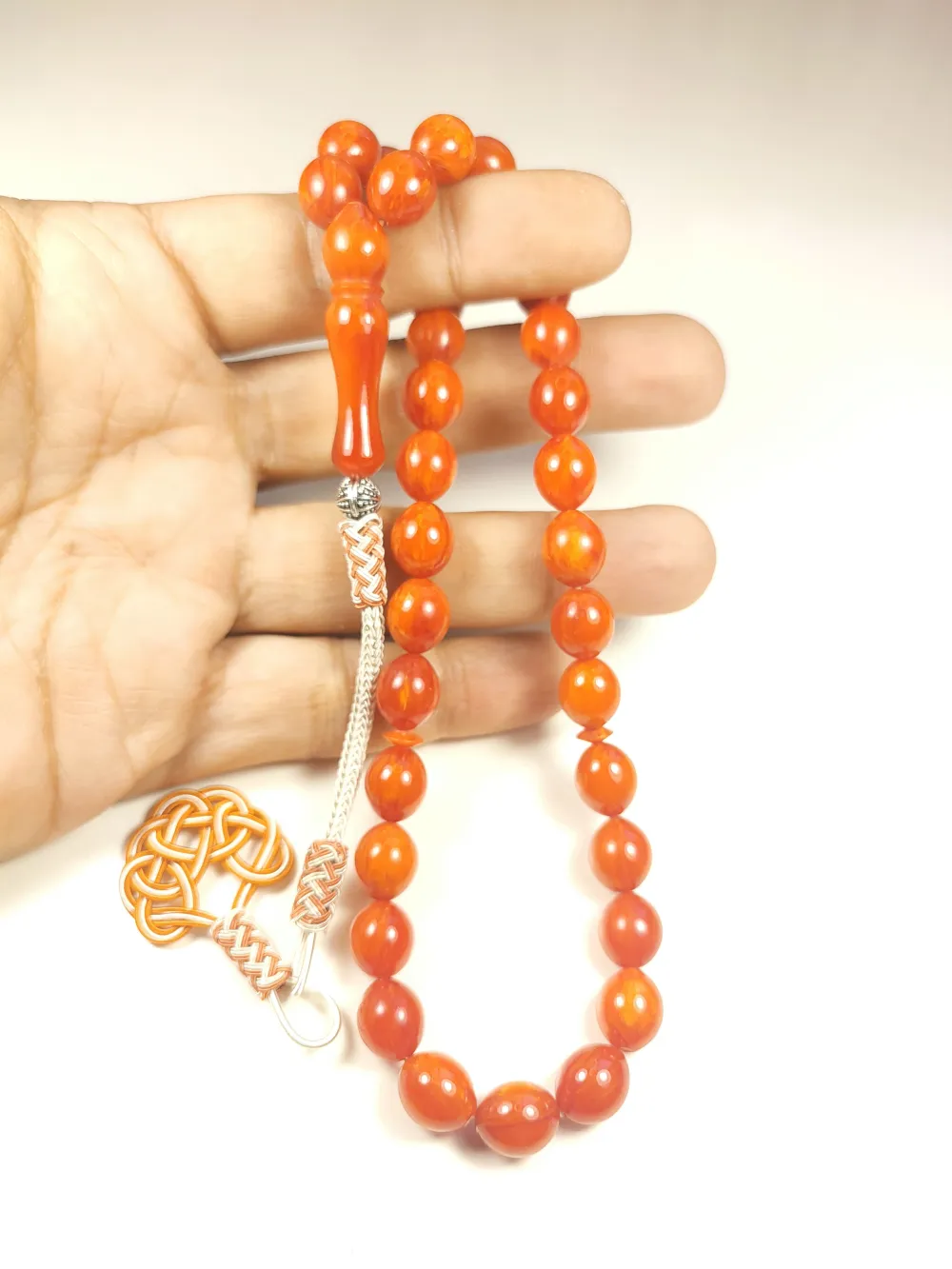 Şevket Alkan Usta Eseri̇ Trabzon Kazazi̇ye Püsküllü Objeden Sıkma Kehri̇bar küçük resim 4