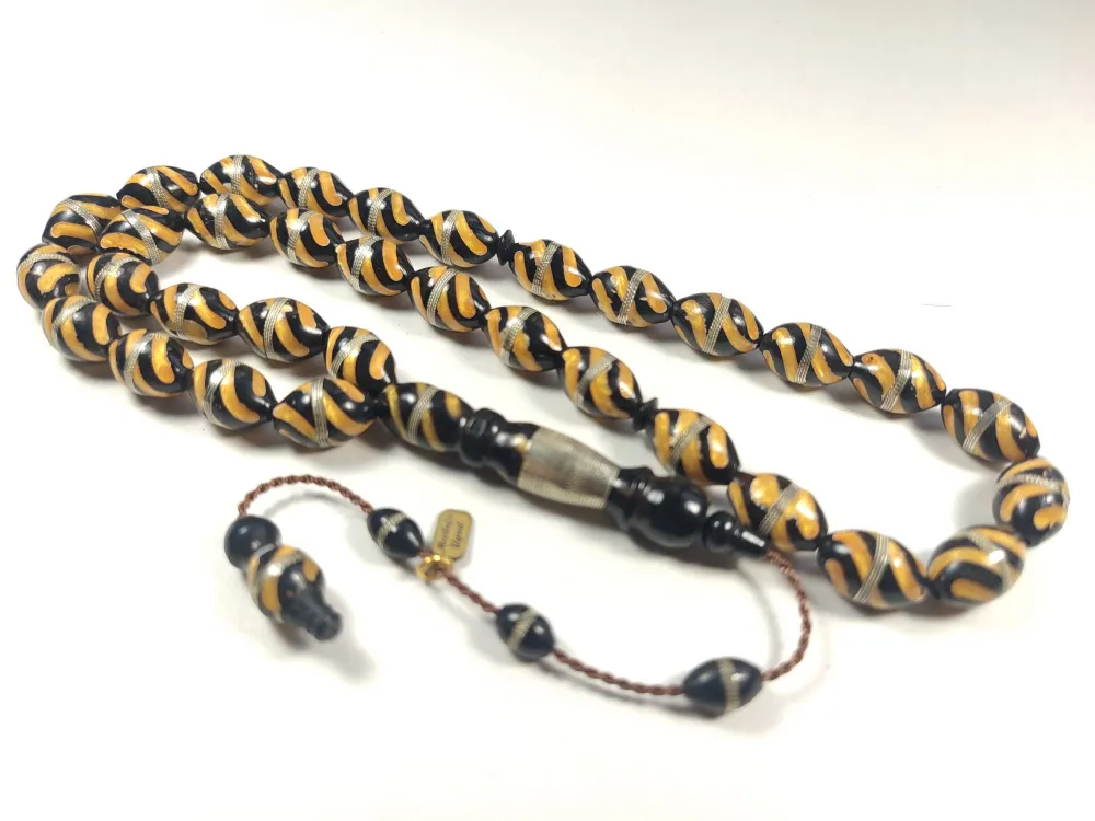 Hali̇l Hi̇lmi̇ Usta İşi̇ İmzalı Mi̇neli̇ Sarmal Kuka küçük resim 3