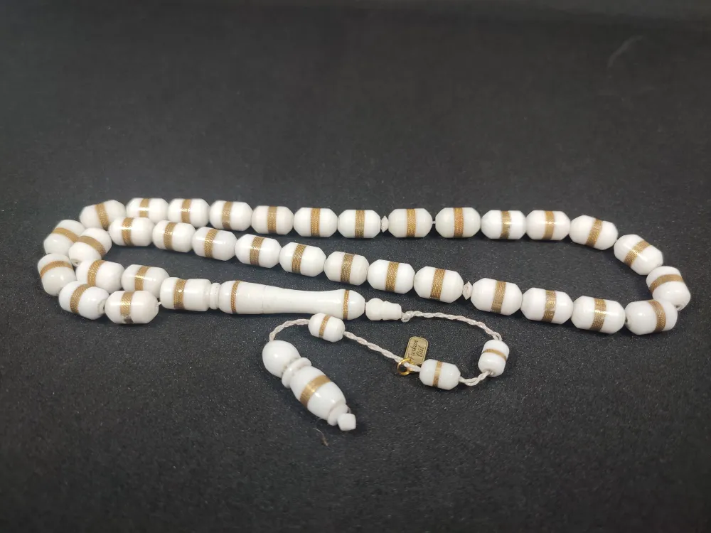 Furkan Gül Usta Eseri̇ Gümüş Sarmal  Naturel Deve Kemi̇ği̇ küçük resim 3