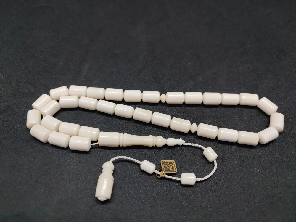 İskeçeli̇ Cemi̇l Usta Eseri̇ İskender Model Naturel Deve Kemi̇ği̇ küçük resim 2